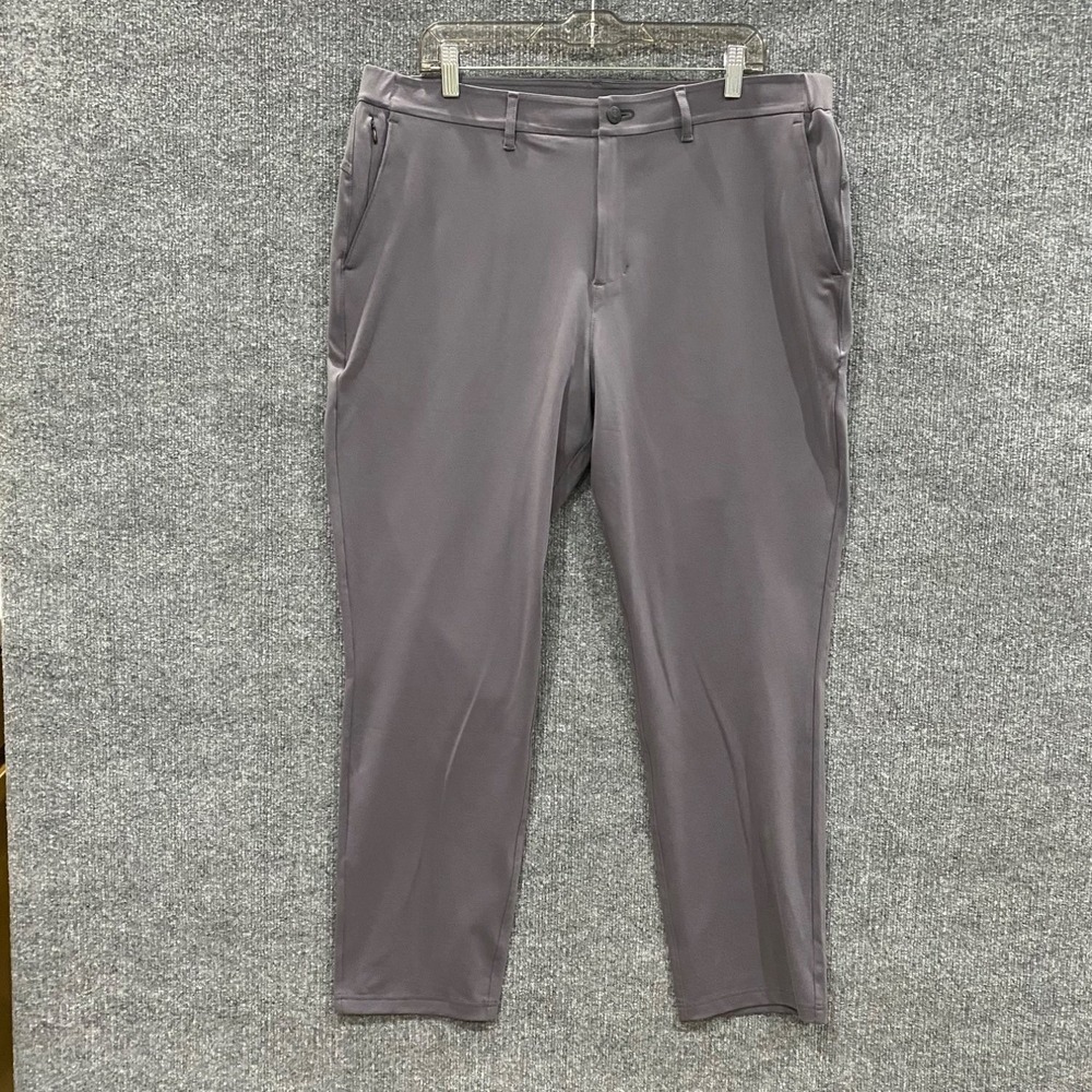 Public Rec Gamechanger Pants Mens 36x30 Midnight Oil Gray Stretch NWT Chino